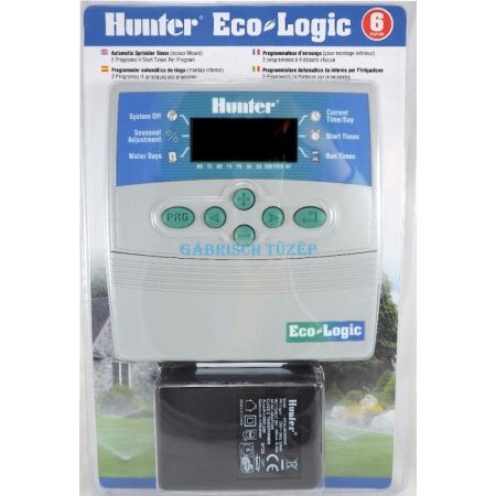 Hunter ECO-LOGIC 6 körös beltéri 8 indítás/zóna