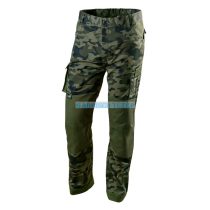 Férfi hosszú munkásnadrág, Camo line NEO terepmintás XL