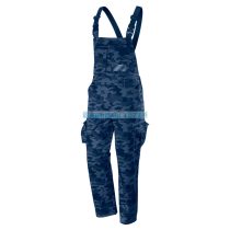   Férfi kertésznadrág, Camo Navy line NEO kék-terepmintás L